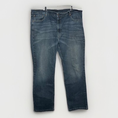 LEVIS 559 - Mens 42x32 Big & Tall Water Less Relaxed Fit Straight Blue Jeans.
