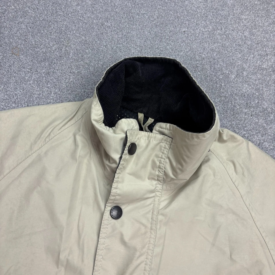 Chaqueta Barbour Adulto Pequeña Marrón Caza Campo Tiro Militar Campo Hombres* Foto 3 de 4
