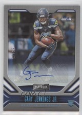 2019 Panini Playbook Rookies Signatures Platinum 56/75 Gary Jennings Jr Auto 0c2