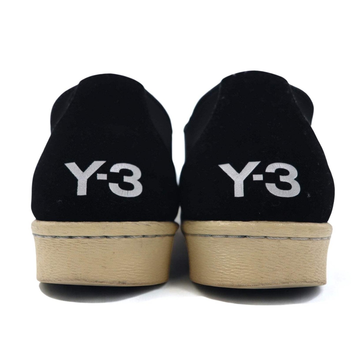 y-3 adidas yohji yamamoto スウェードスニーカー Y-3 (adidas × YOHJI YAMAMOTO) SUPER ZIP Sneakers US8.5 Black