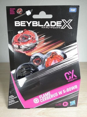 Flame Cerberus W 5-80WB (G2747) + Lanceur - Toupie Beyblade X - Takara Tomy - Photo 1/4