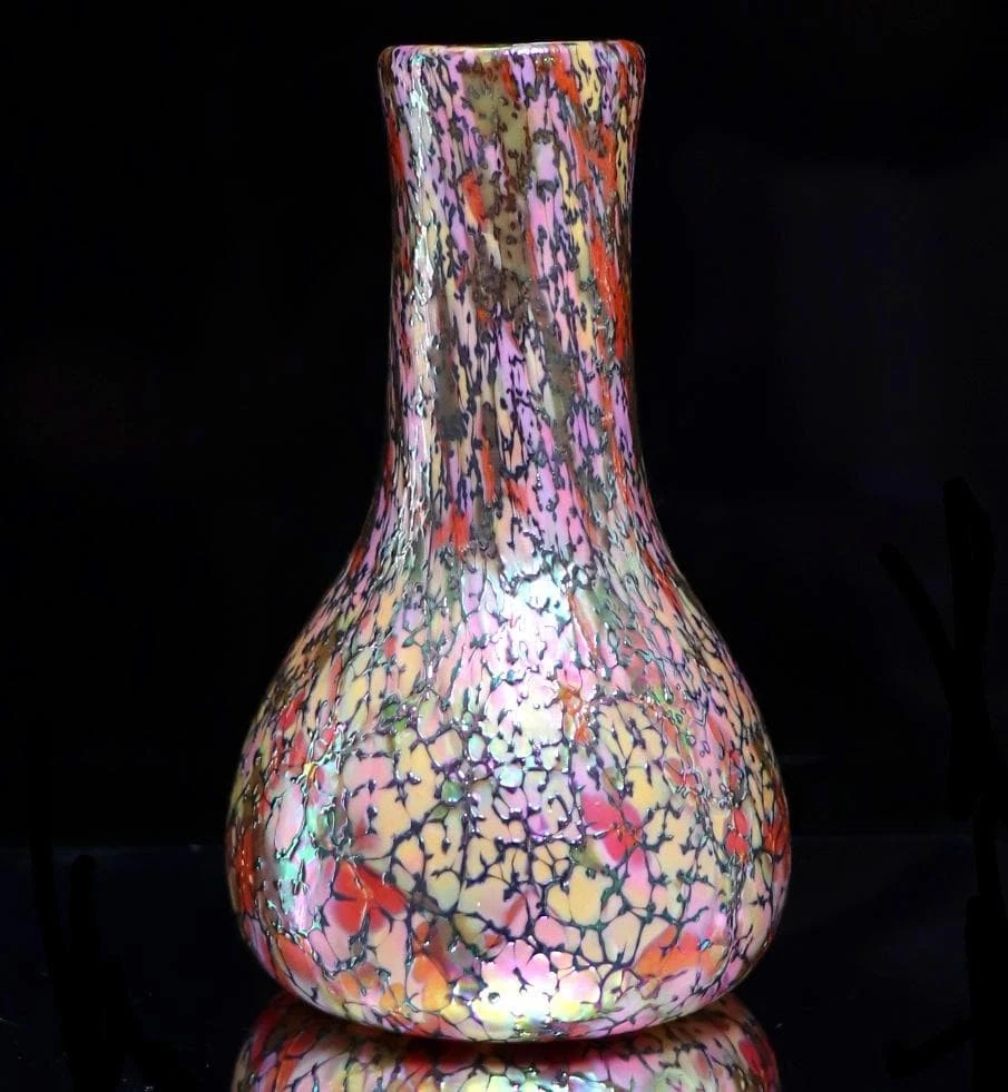 アンティーク スティーヴンス＆ウイリアムス 1890年頃 激レア エナメル 花瓶 Stevens Williams In Antique Glass Vases for sale | eBay