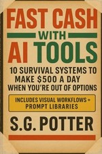 Fast Cash with AI Tools - The Broke Man's Blueprint to - Paperback NEW S. G. PO