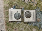 1948  Franklin Half Dollar 50C 90% Silver Coin Bugs Bunny Lot of 2 coins