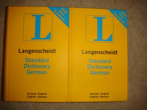 BRAND NEW LANGENSCHEIDT German Dictionary - List Price is $ 22.99