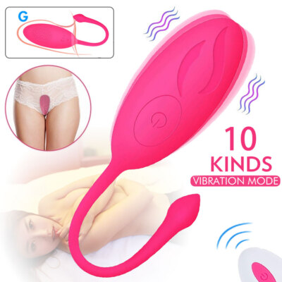 Wearable Vibrator Bullet Egg Clit G-Spot Massager Stimulator Sex Toys For Women