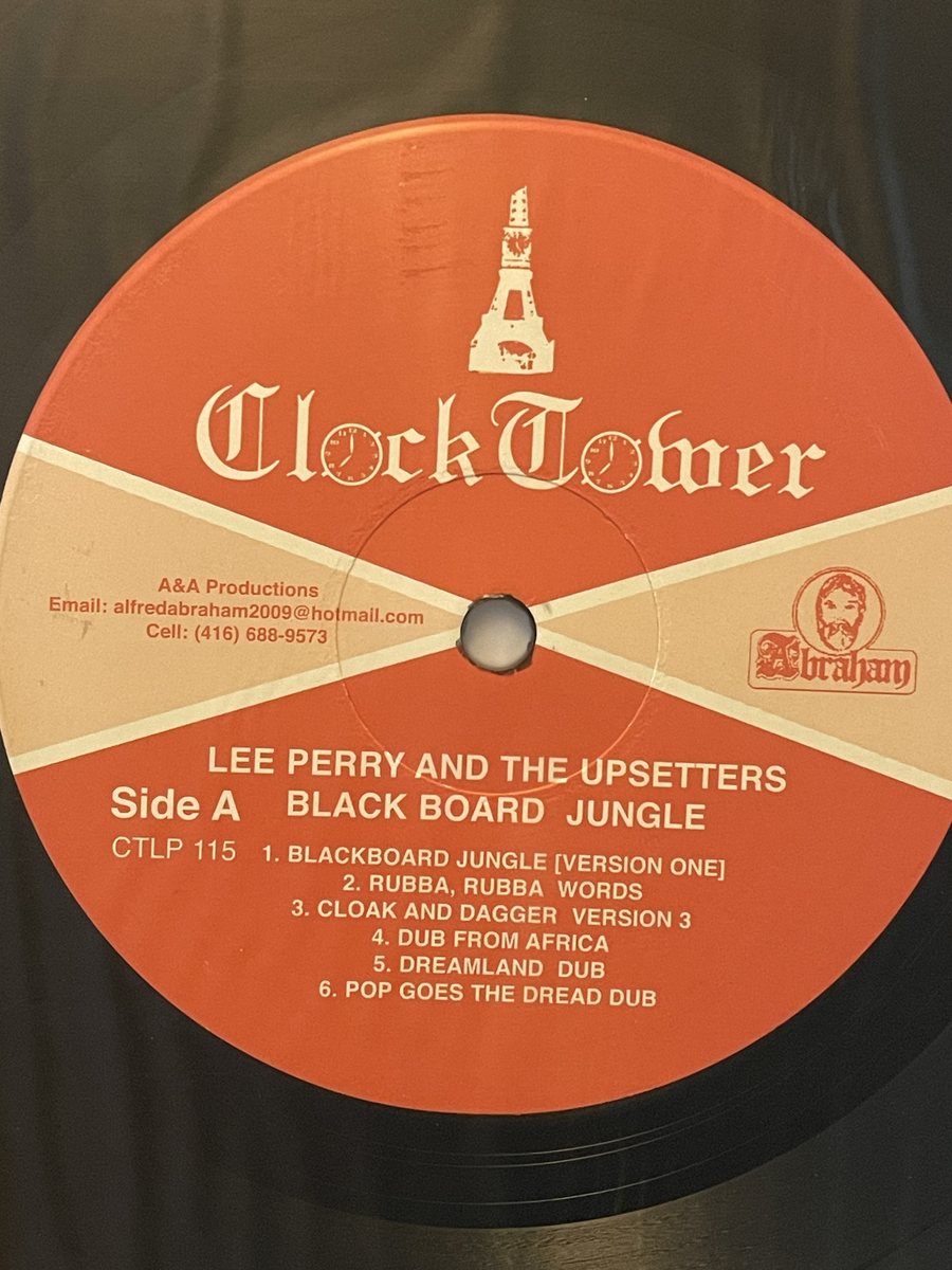 米LP Upsetters Blackboard Jungle Dub LPCT0115 Clocktower Records /00260 UPSETTERS Blackboard Jungle Dub vinyl record LP album reggae Lee