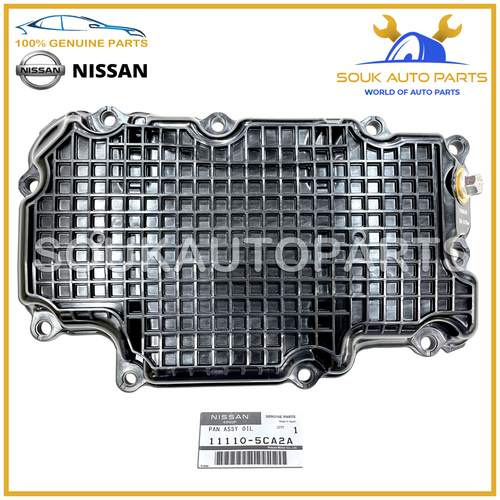 111105CA2A Genuine Nissan PAN ASSY OIL W/GASKET VR30 Q50 Q60 G37 3