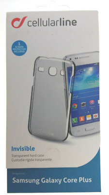 Cellularline Invisible Schutz Hülle Samsung Galaxy Core Plus Handy Tasche 112