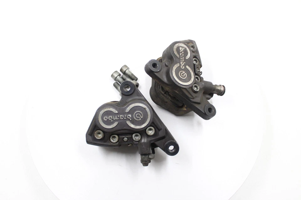 00 JUEGO PINZAS FRENO DELANTERO DERECHO IZQUIERDO BMW R1100R OEM PAR Foto 4 de 4