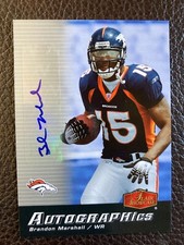 2006 Fleer Auto Brandon Marshall Autograph