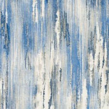 Clarke & Clarke Beautiful Watercolor Print Fabric- Latour Indigo 0.65yd F0806/04
