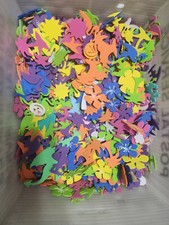 A69 Mixed Bag Of Foam Stickers for Crafting Trees, Dinosaurs, Birds, Hearts