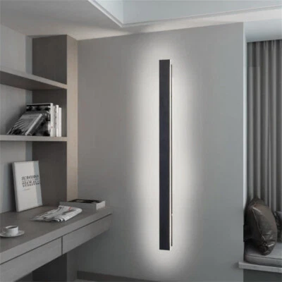 LED Outdoor Lang Wandleuchte Lampe Wand Licht Villa Bar Außenleuchte 30-100cm. - Bild 1 von 4