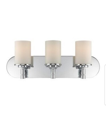 Lite Source Three Light Bath Vanity LS-16313 Lina New In Open Box
