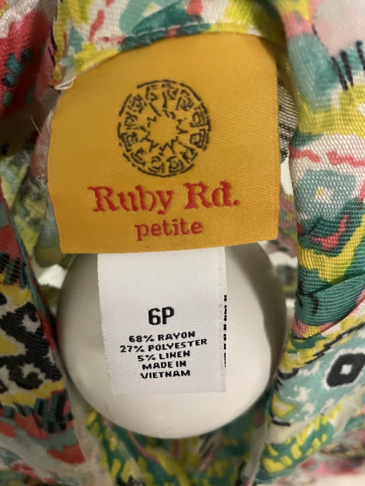 Ruby Rd. Button Up Sheer Jacket/shirt - image 2