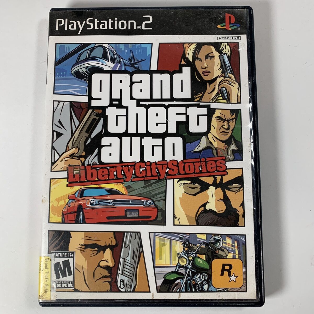 Grand Theft Auto Liberty City Stories PS2 PAL *No Map or Manual