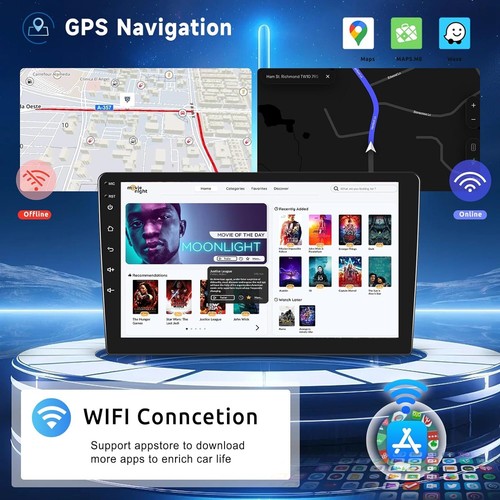 8'' Carplay For Chevrolet Express Van 2008-2024 Android 13 Car Stereo Radio GPS - Picture 11 of 19
