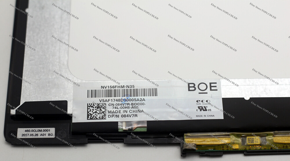 15,6 Dell Inspiron 15 7573 UHD 4K LCD Display Touch Screen