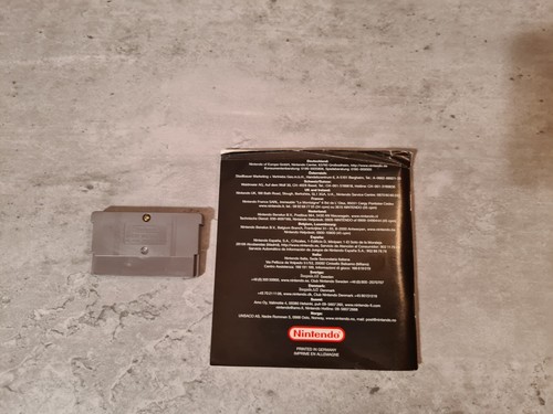 Nintendo Gameboy Advance Super Mario Bros. mit OVP und Anleitung EUR - Bild 10 von 10