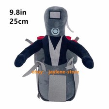 Skibidi Toilet Plush Upgraded Plunger Cameraman Stuffed Plushies Doll Toys Gifts