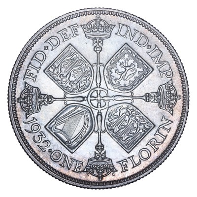 Großbritannien 1932 Florin - George V