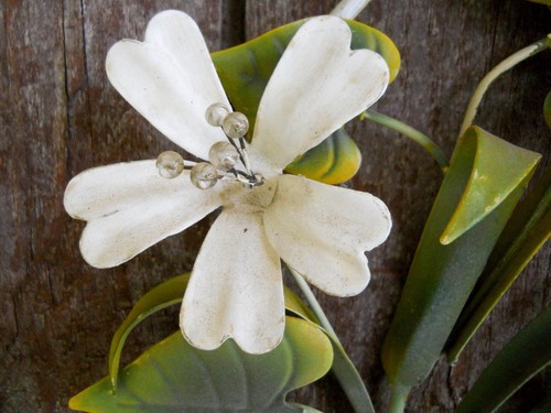 Applique da parete floreale Tole italiano luci di campagna francesi candelabro portacandele - Foto 5 di 5