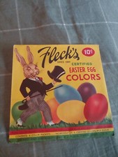 Vintage Flecks Trims Easter Egg decorations s...