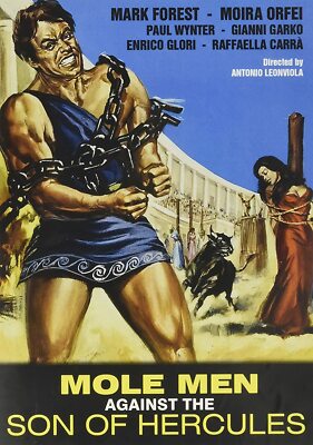 Mole Men Against the Son of Hercules (DVD, 1961, Reel Vault) *NEW*