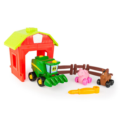47210 Johnny Traktor Build a Buddy Corey Mähdrescher John Deere Kleinkind