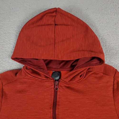 Champion Sweater Boys XL Red/Orange Full Zip Hoodie Sweatshirt Youth/Kids * - Picture 2 of 10