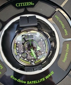 citizen eco drive satellite wave limited edition