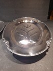 Poole Silver Co Covered Oval Serving Dish with Matching Meat Platter Pattern 87 — photo 9