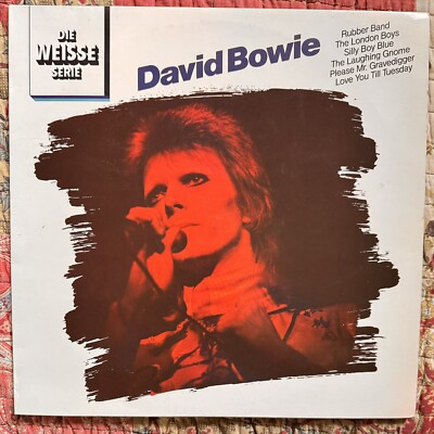 David Bowie  Die Weisse Serie  German   Play Tested NM-