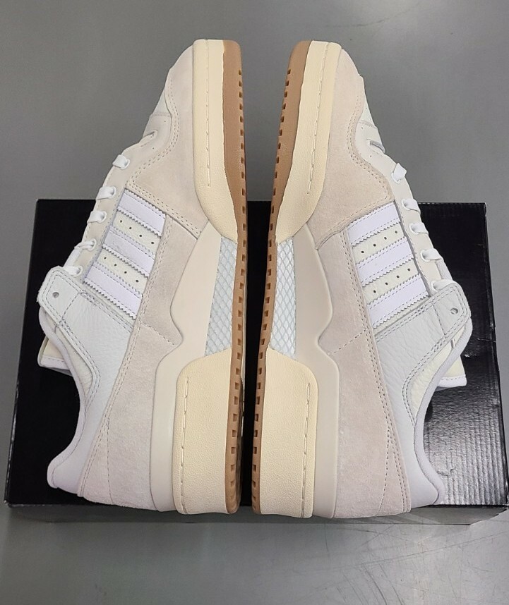 adidas gazelle silver green womens adidas Forum 84 Low ADV (White/Core Black/White) 8.5 main image 1