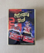 Dale Earnhardt Jr and Jeff Gordon Slick 50 2002 Collector Tin Both are Retired