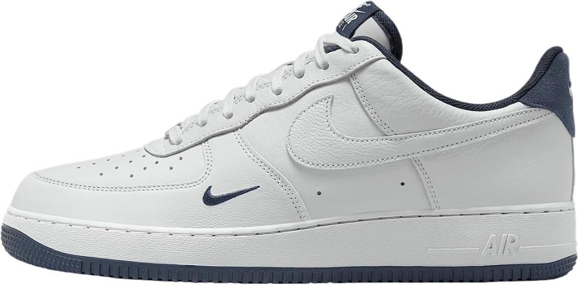 Nike Air Force 1 '07 Embroidered Swoosh - Photon Dust Navy