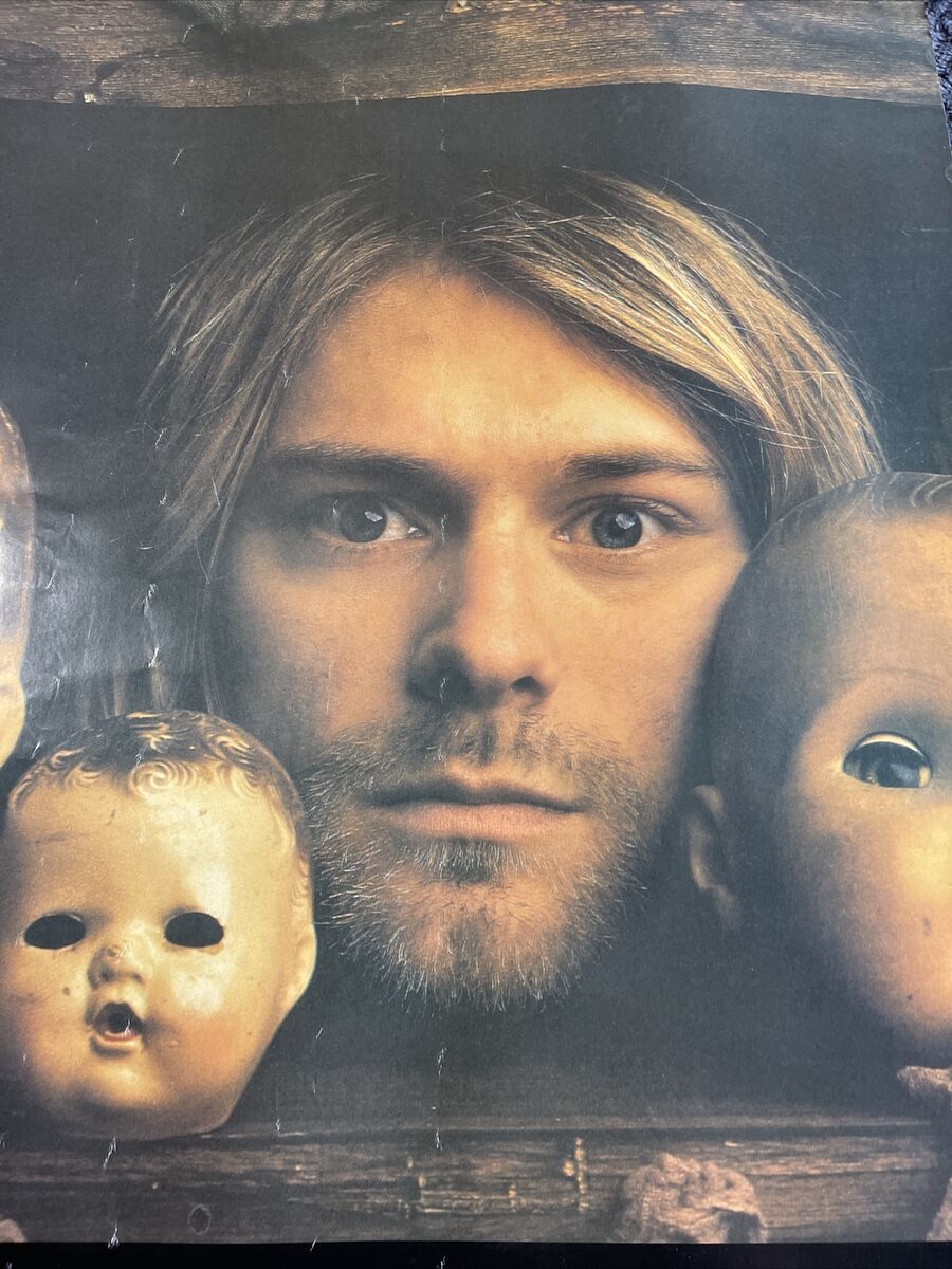 Rare Kurt Cobain Nirvana 1967-1994 Poster 23” X 33” England Rare Kurt Cobain Nirvana 1967-1994 Poster 23” X 33” England
