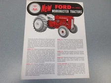 Ford 601 Powermaster Tractors Brochure