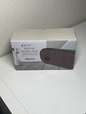 NEW Coby Decor Wireless Bluetooth Speaker Red