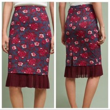 Anthropologie MAEVE Nico Pencil Skirt Size 2