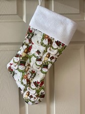 Snowman Christmas Stocking