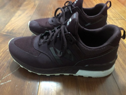 New Balance Men's 574s Sport Burgundy 