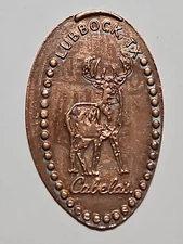 Cabela's Lubbock, TX Deer Elongated Pressed Penny