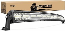 Nilight 42 Inch Led Light Bar 320 Led Chips 11240lm Curved Triple Row Spot Flood Nilight 42 Inch Led Light Bar 320 Led Chips 11240lm Curved Triple Row Spot Flood