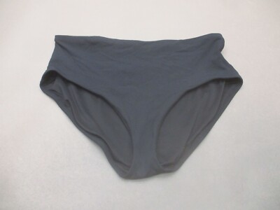 ATHLETA Size XL Womens Black Stretch Hi-Waisted Hipster Bikini Bottom  7S