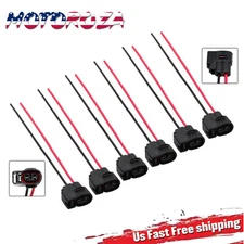 6x Ignition Coil Connector Plug Harness Pigtail Wire For Kia Toyota 610-00119