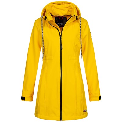A. Salvarini Damen Softshell Funktions Outdoor Sport lang O187 Gelb NEU