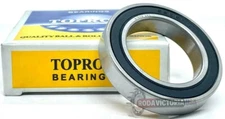 1PC Premium 6906 2RS ABEC3 Rubber Sealed Deep Groove Ball Bearing 30 x 47 x 9mm