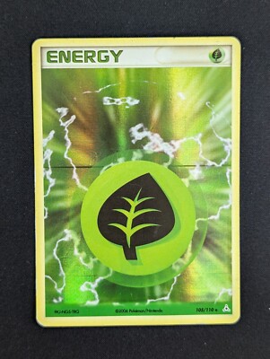 Grass Energy - 105/110 Englisch Poor Pokemon
